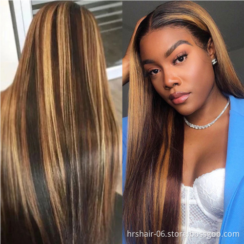 40 inch wig piano color 13*4 13*1 4*4swiss lace wig wholesale wigs 100% human hair Raw Virgin Cuticle Aligned Wholesale price